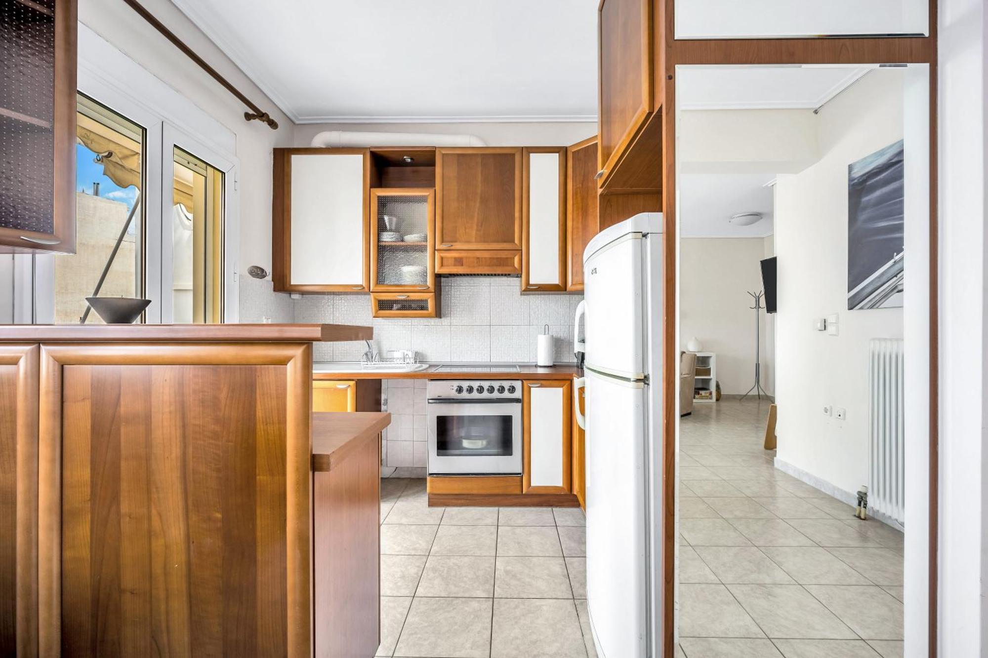 Fabulous Central Apartment Close To The Sea! Chalkís Exteriör bild