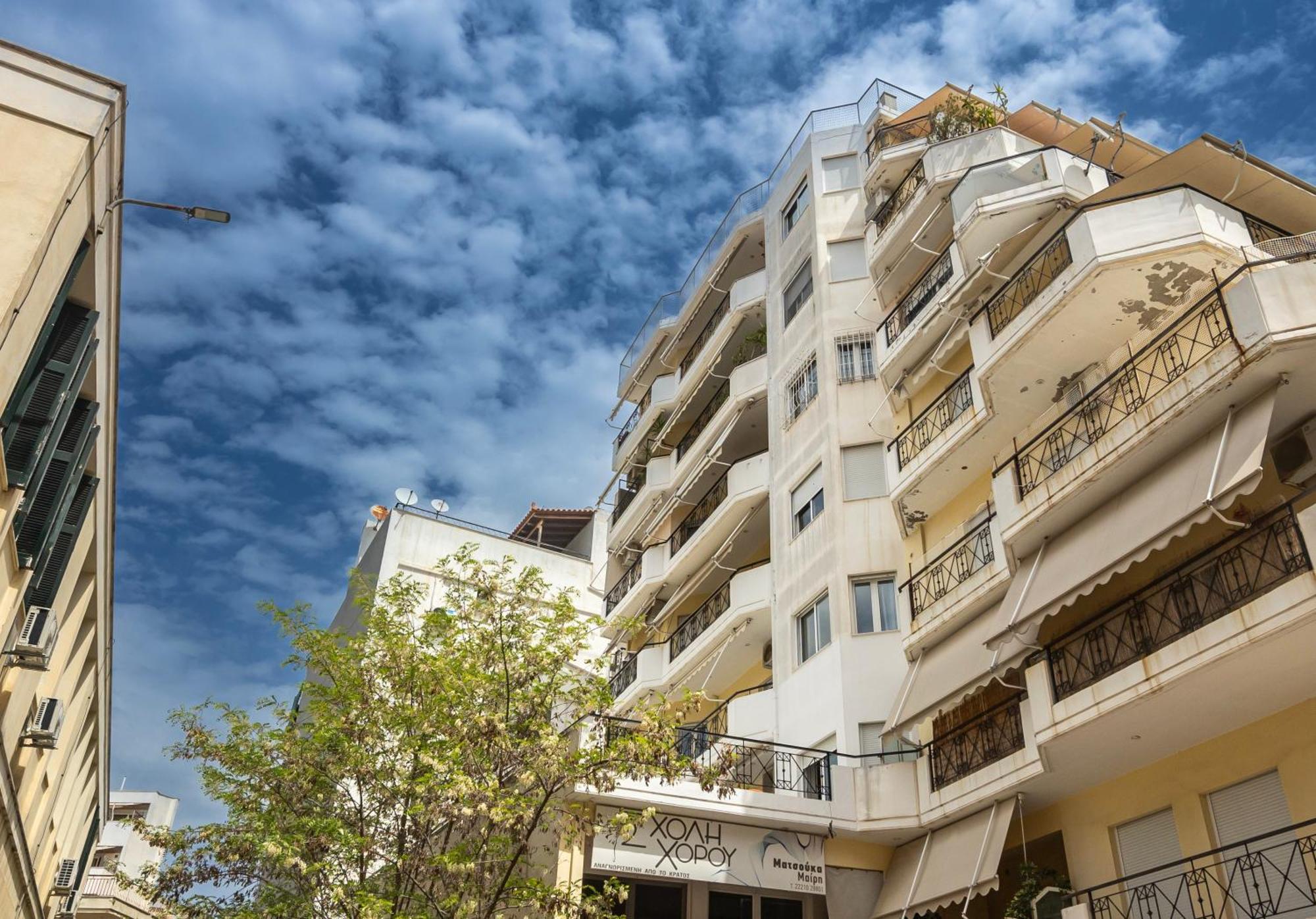 Fabulous Central Apartment Close To The Sea! Chalkís Exteriör bild